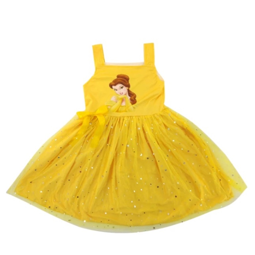 Belle princess cute sparkly dress